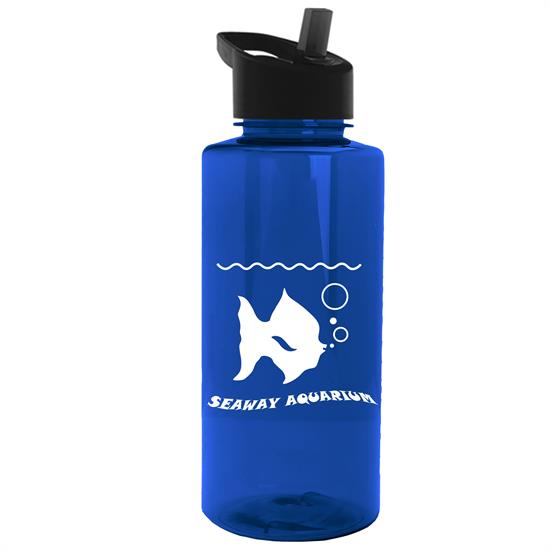 RNX34H - Mountaineer Tritan™ ReNew - 36 oz. Transparent bottle with Flip Straw lid